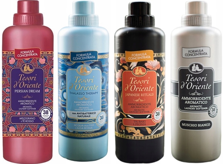 Tesori d'Oriente Sada 4 krásných aviváží 760 ml Ptjm