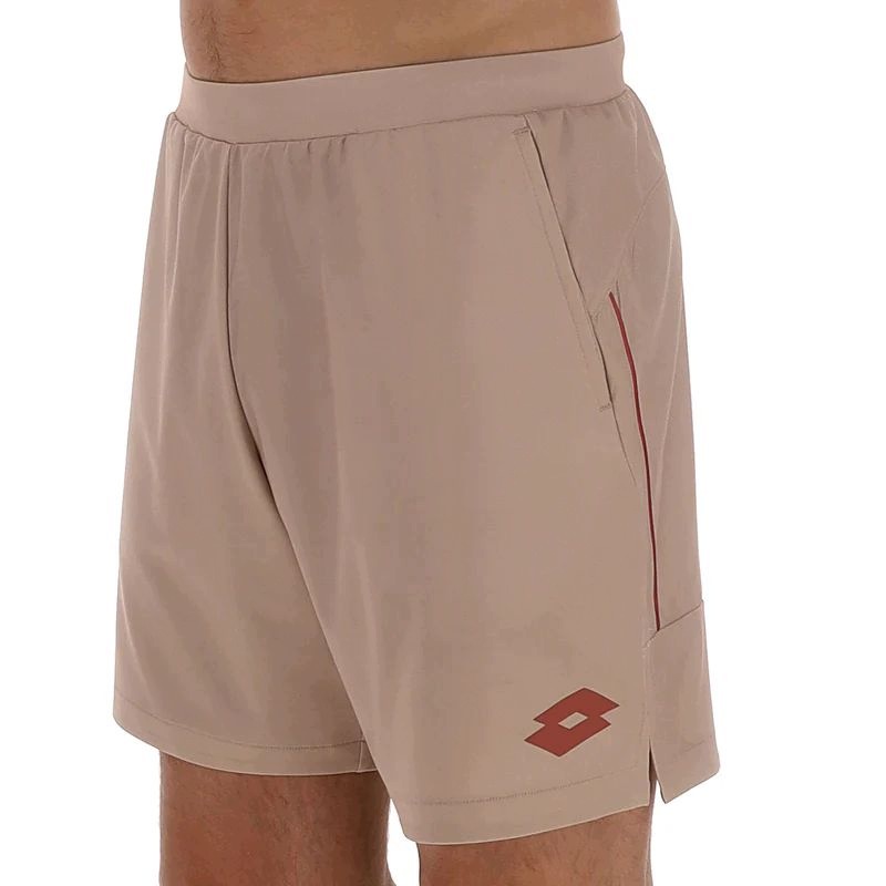 Kraťasy Lotto Tech V-D2 Short 7 Men Nomad Brown L
