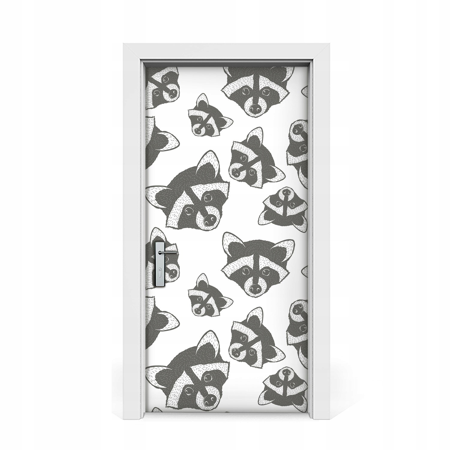 

Okleina naklejka drzwi Szop pracz 95x205