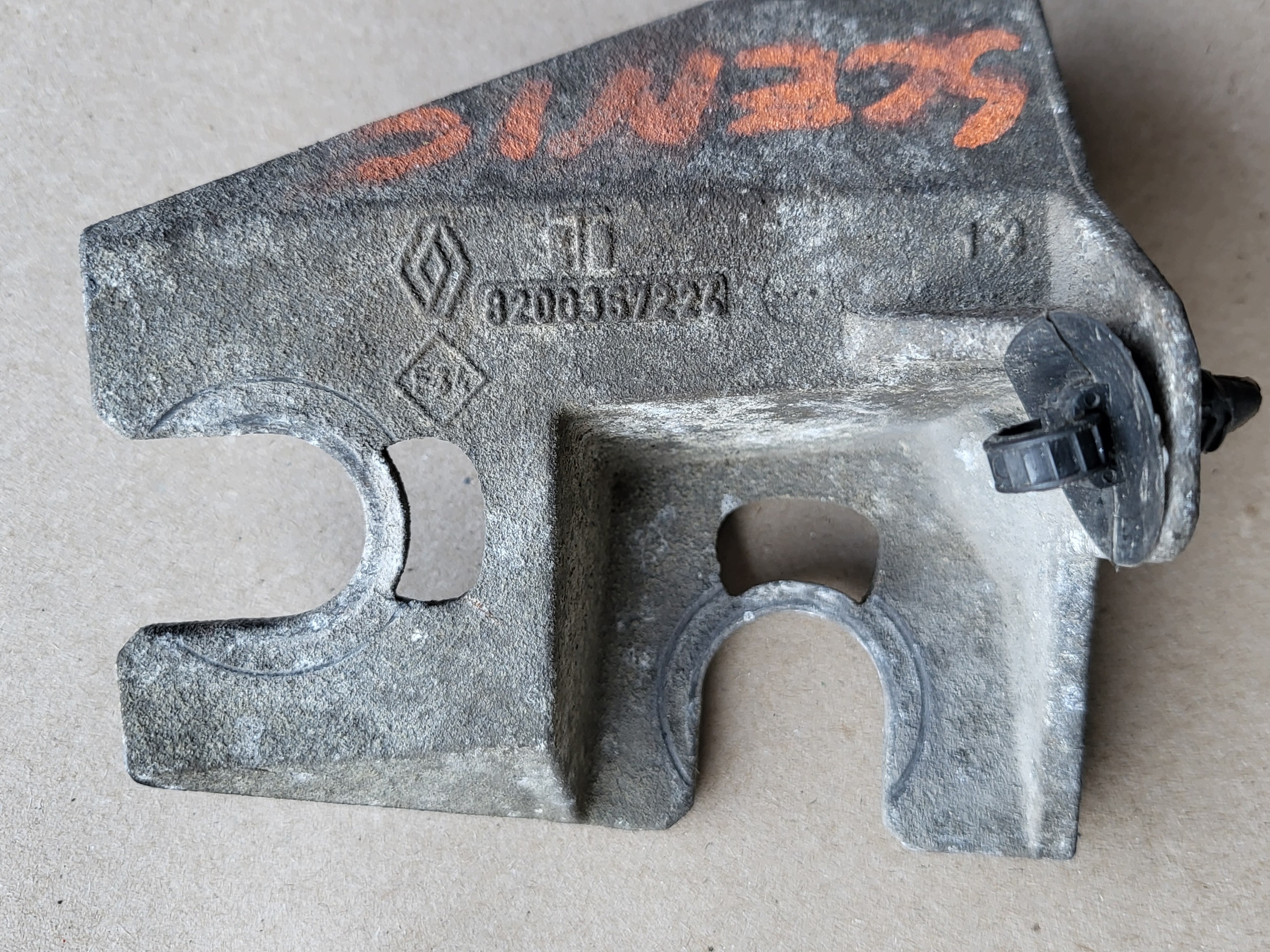 bracket console holder LINEK changes of the gear RENAULT MEGANE SCENIC II OE