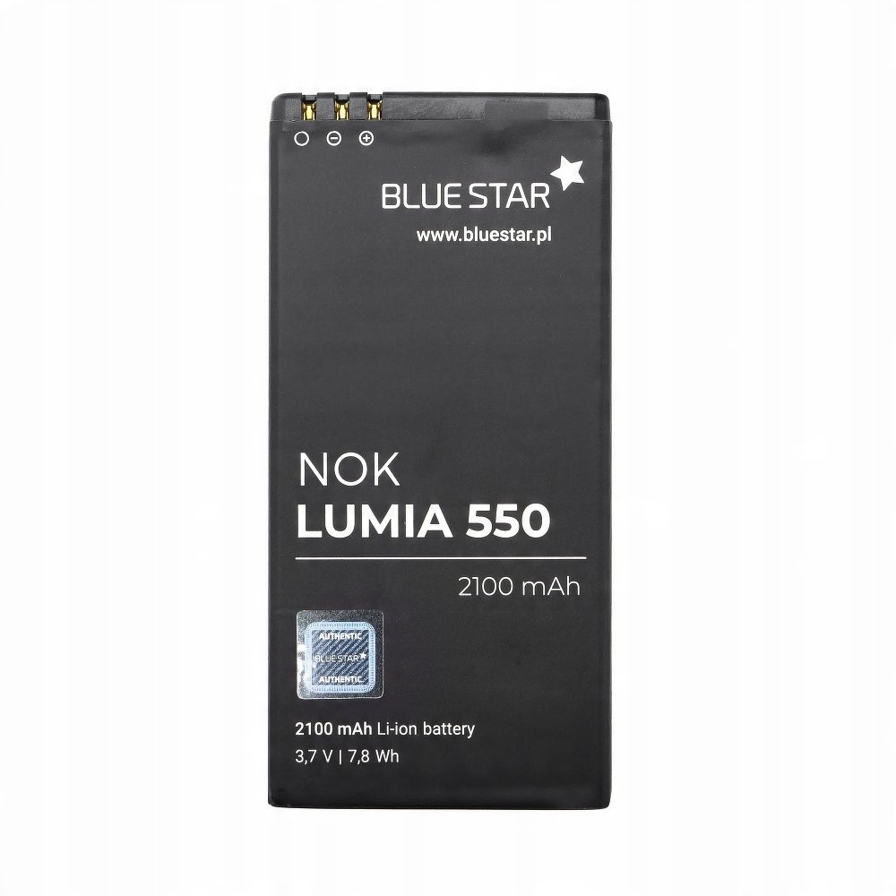

Bateria do Nokia Lumia 550 2100 mAh Li-Ion niebies