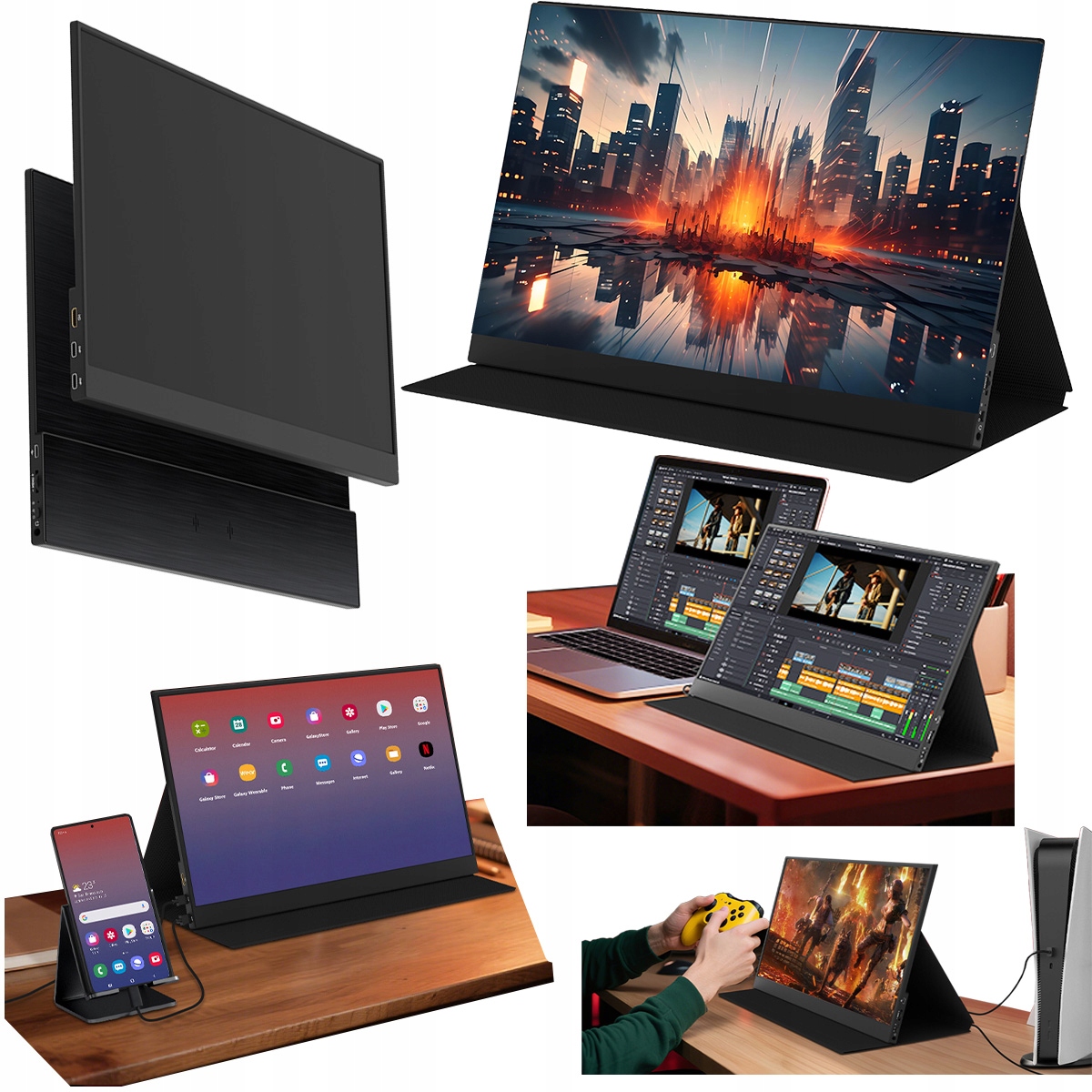Zeuslap P16A 16,1" Full HD IPS 144Hz 3ms Przenośny