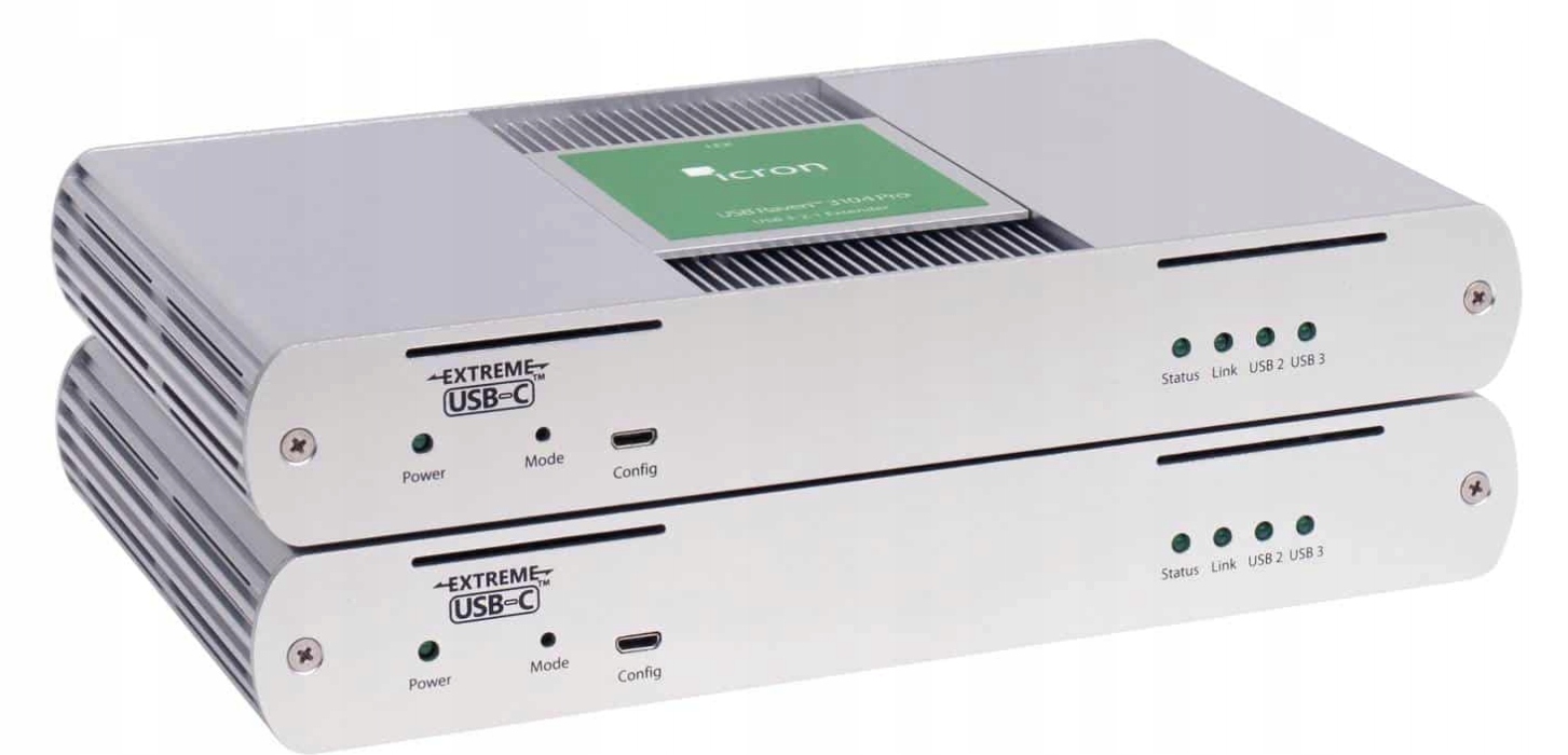Icron Usb 3-2-1 Raven 3104 Pro – 4-portový Usb 3.1 extender 100 m