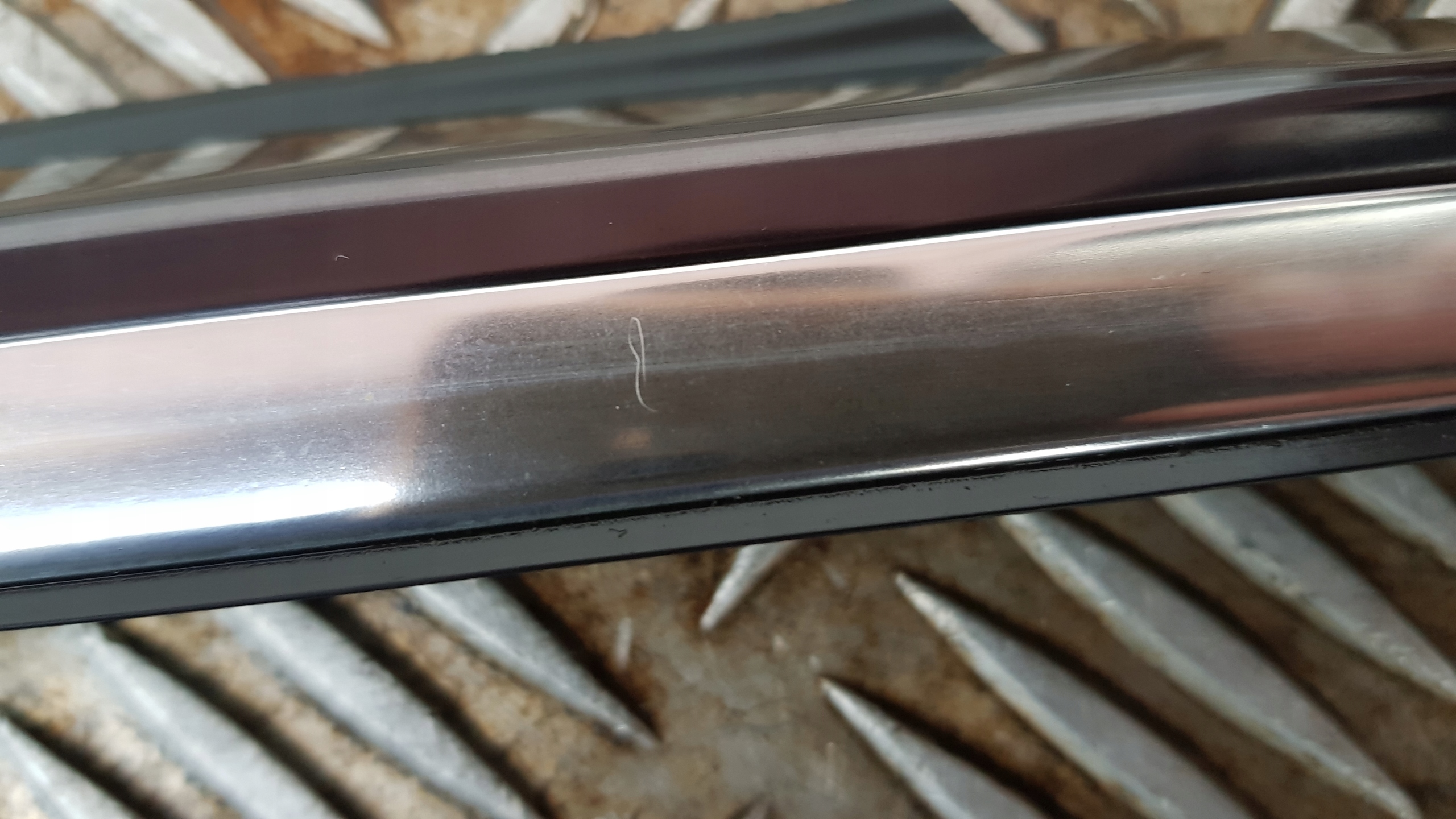 MERCEDES W220 moulding dust left front
