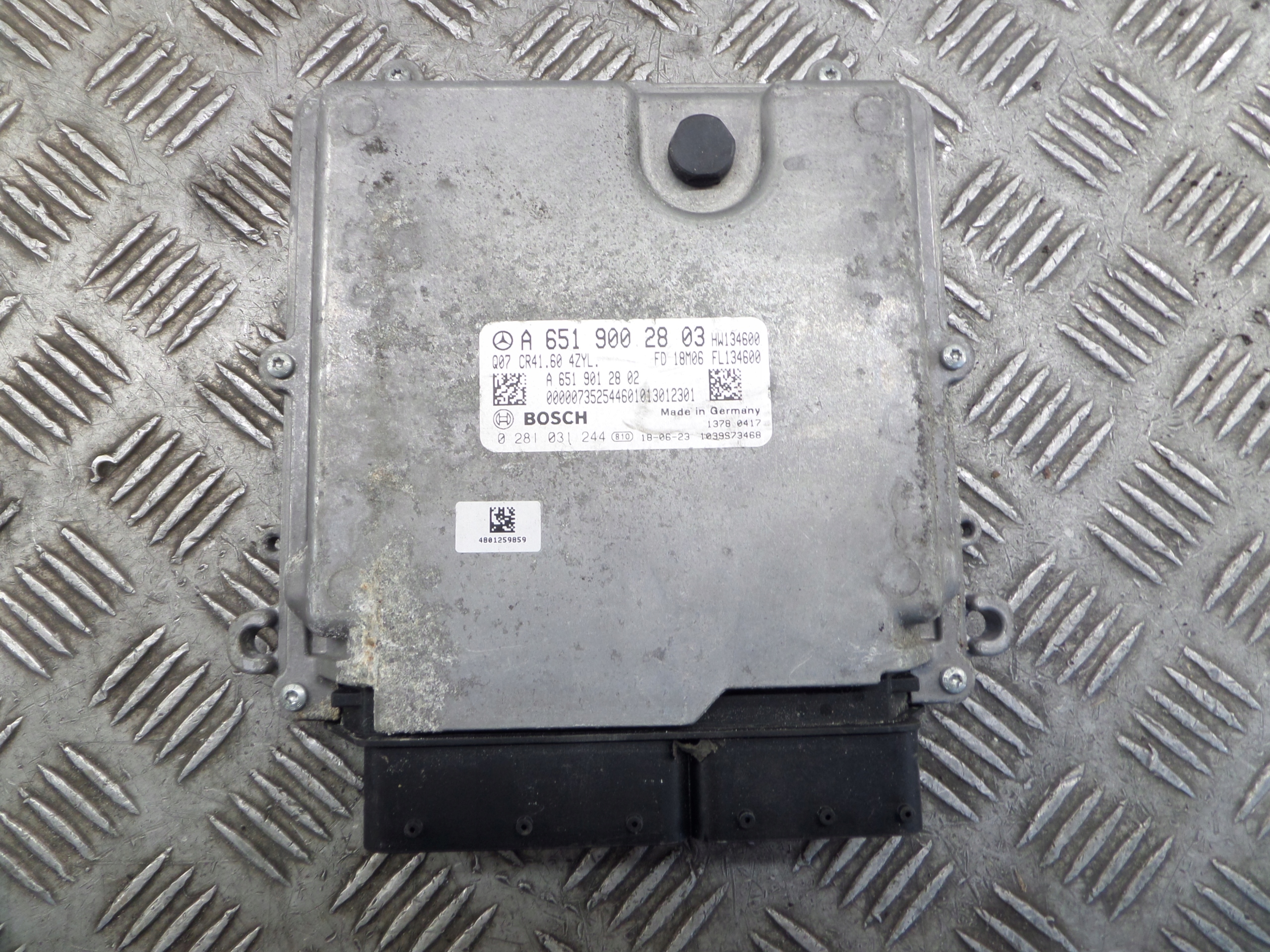computer control unit of the engine MERCEDES V-KLASA W447 2.2 CDI A6519002803