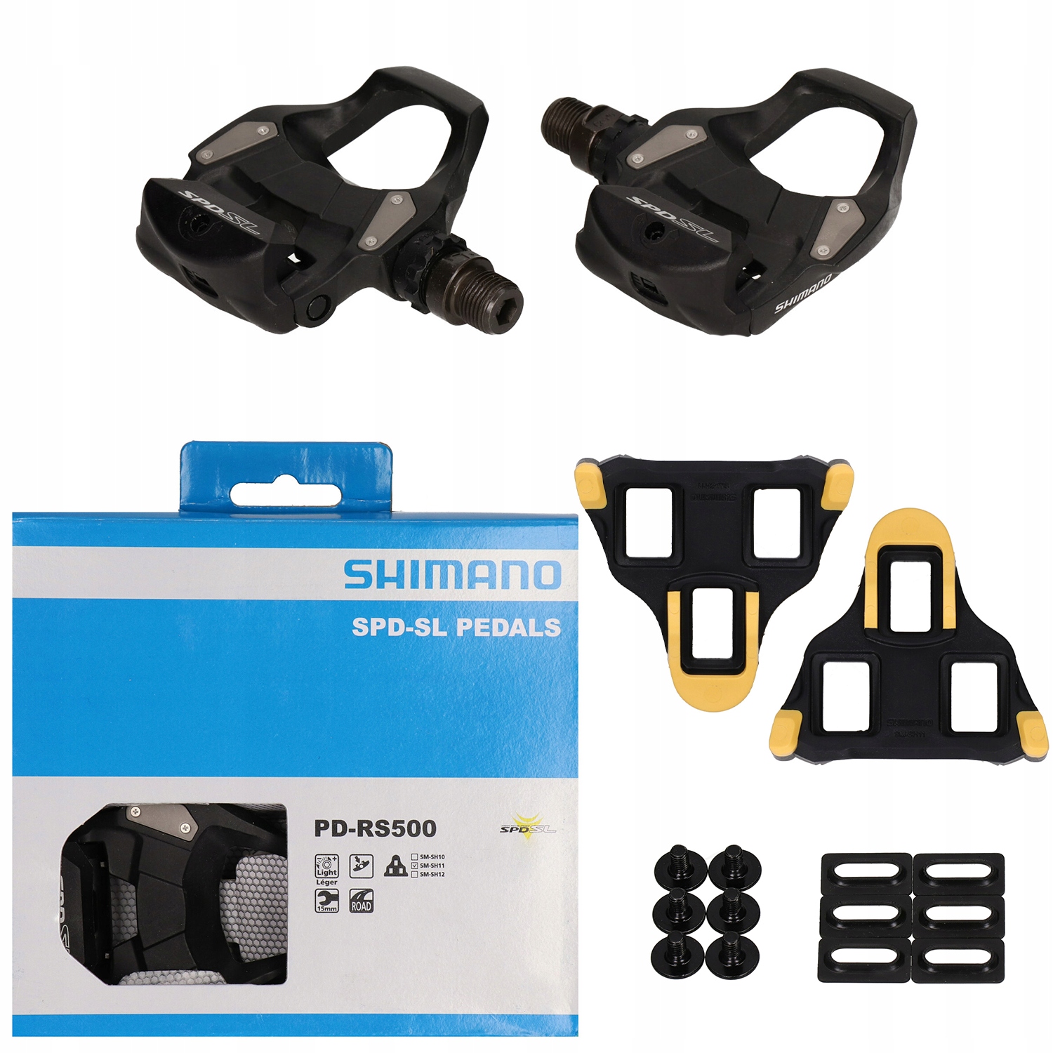 

Shimano PD-RS500 Pedały Spd-sl szosa bloki