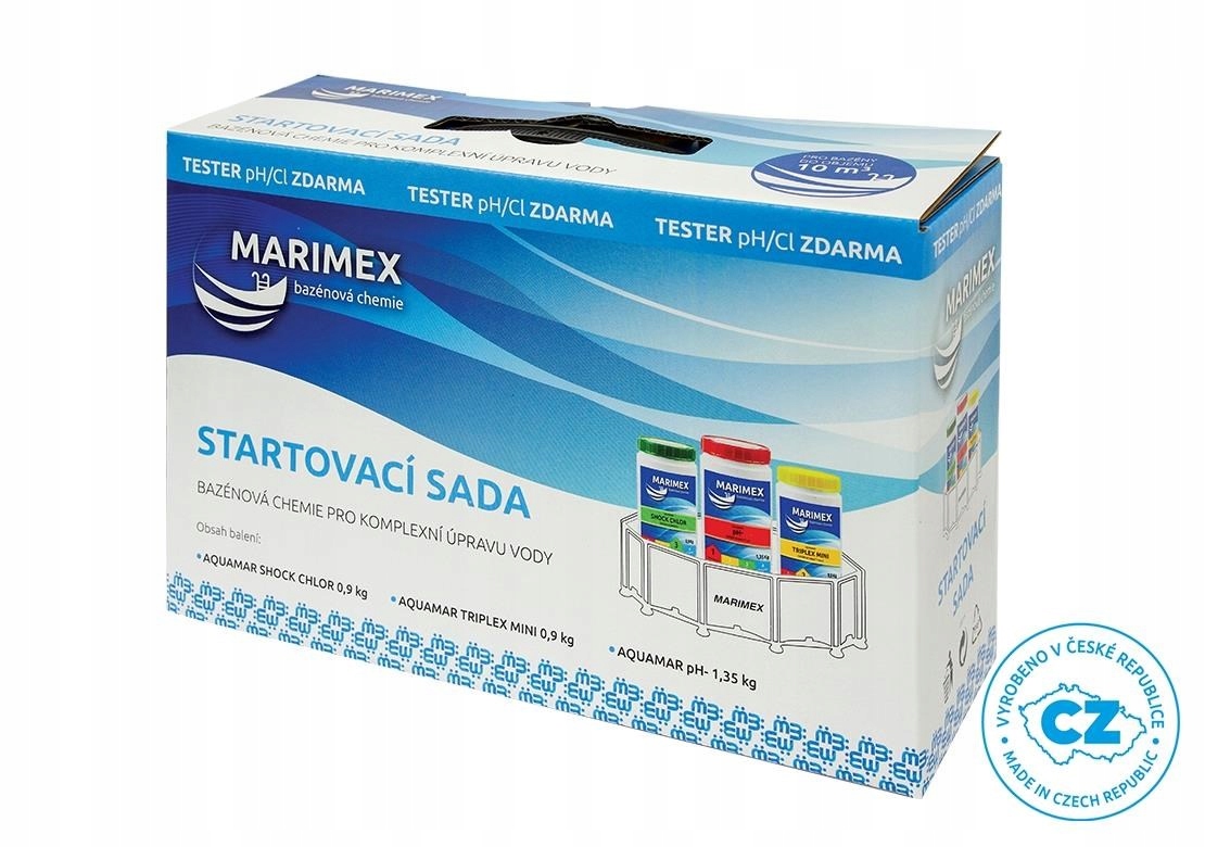 Marimex startovací sada pro počáteční bazénové vody bazénová chemie…