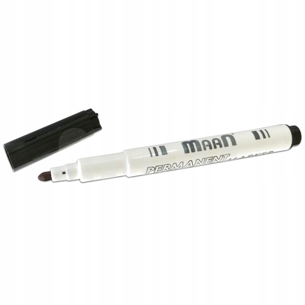 Marker permanentny czarny pisak mazak