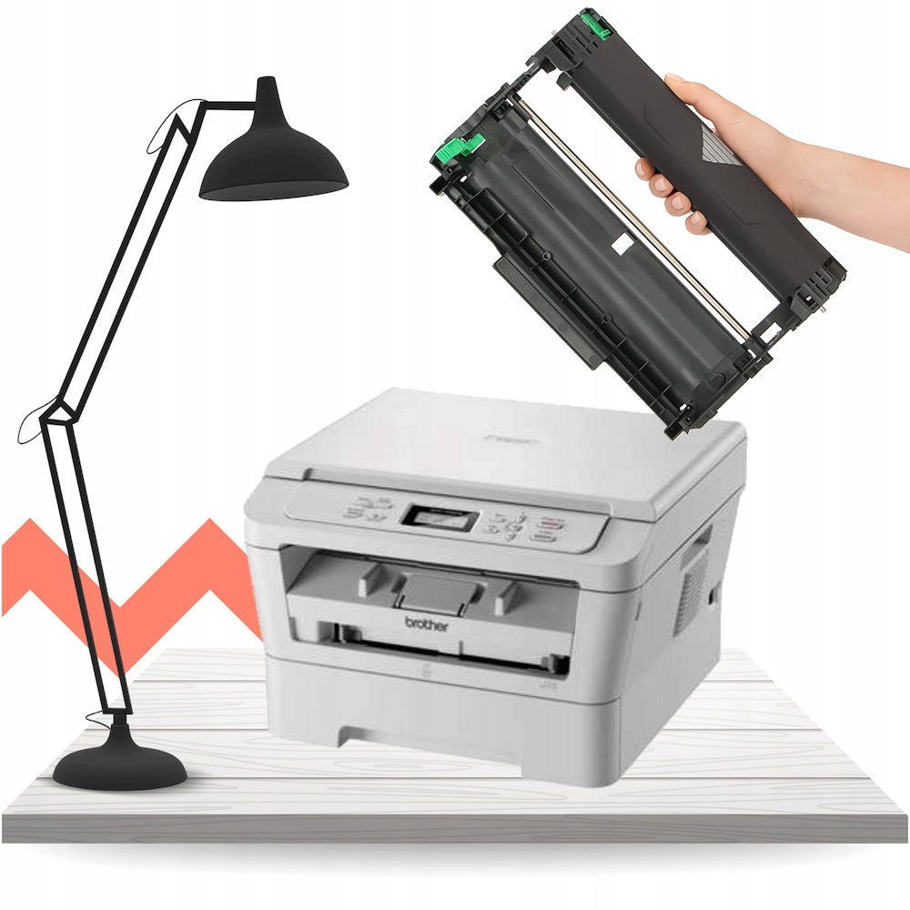 Bęben do Brother DCP-7055 W (Czarny, DR-2200) Przeznaczenie Brother