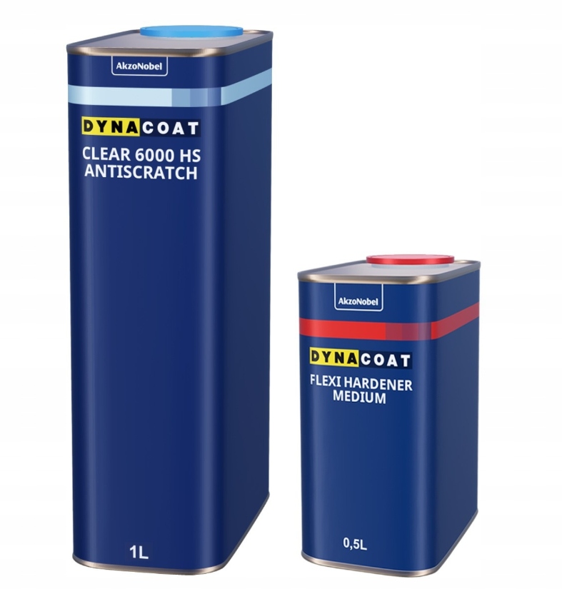Lakier bezbarwny Dyna Antiscratch 6000 Utw.1,5 L