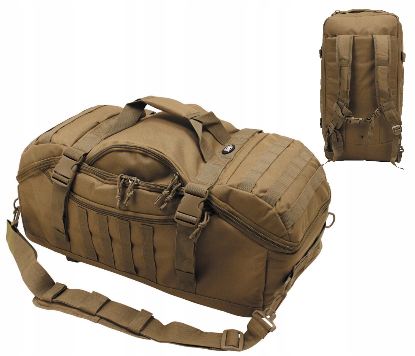 Taška batoh „Travel“ coyote tan