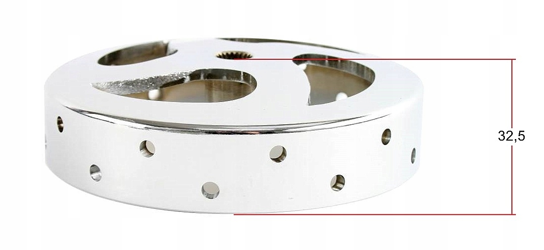 skuter Dzwon sprzęgła 4T do SKUTERa GY6 112*120 CHROM TUNNING EAN (GTIN) 5905610214531