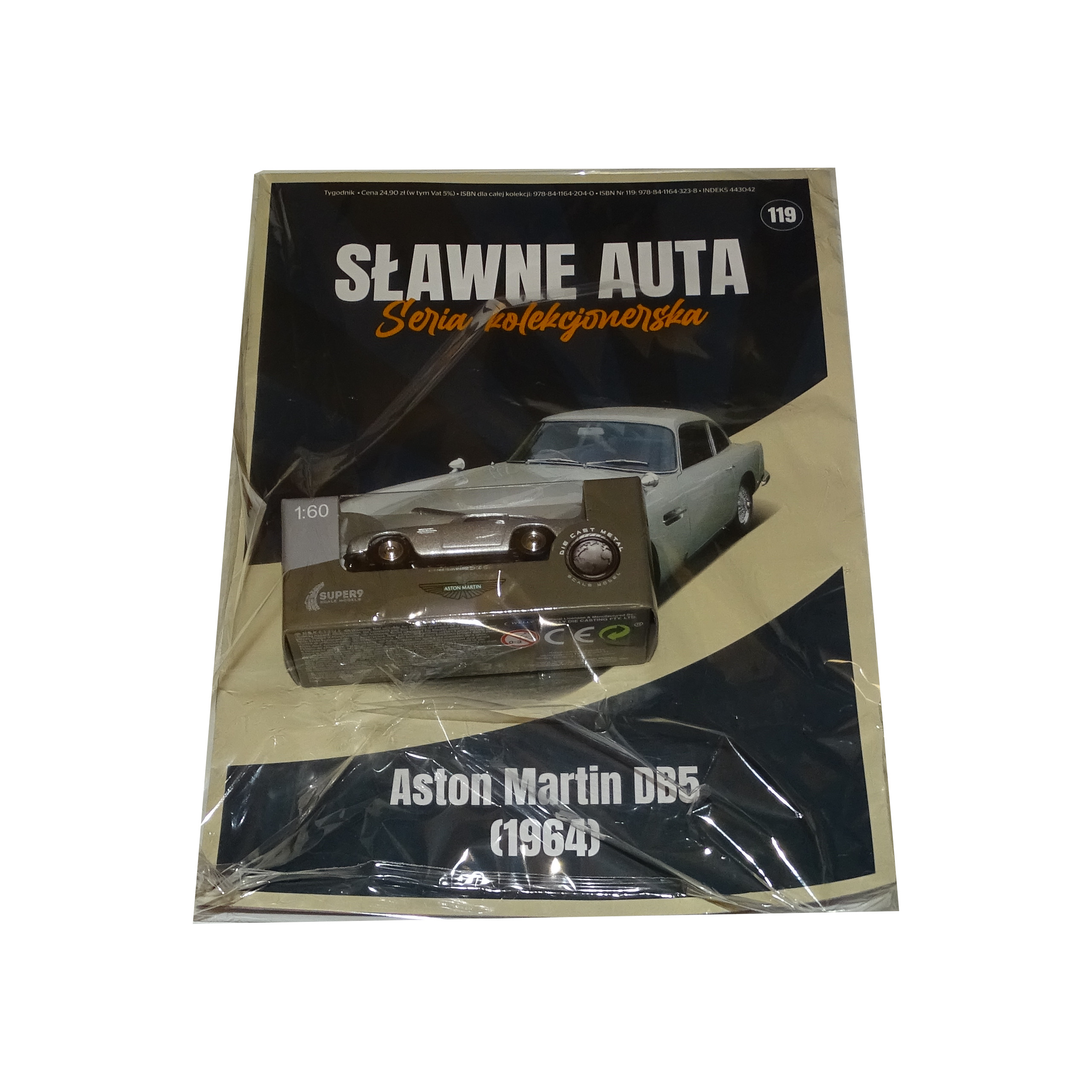 SŁAWNE AUTA 119 / 2026 ASTON MARTIN DB5 (1964)