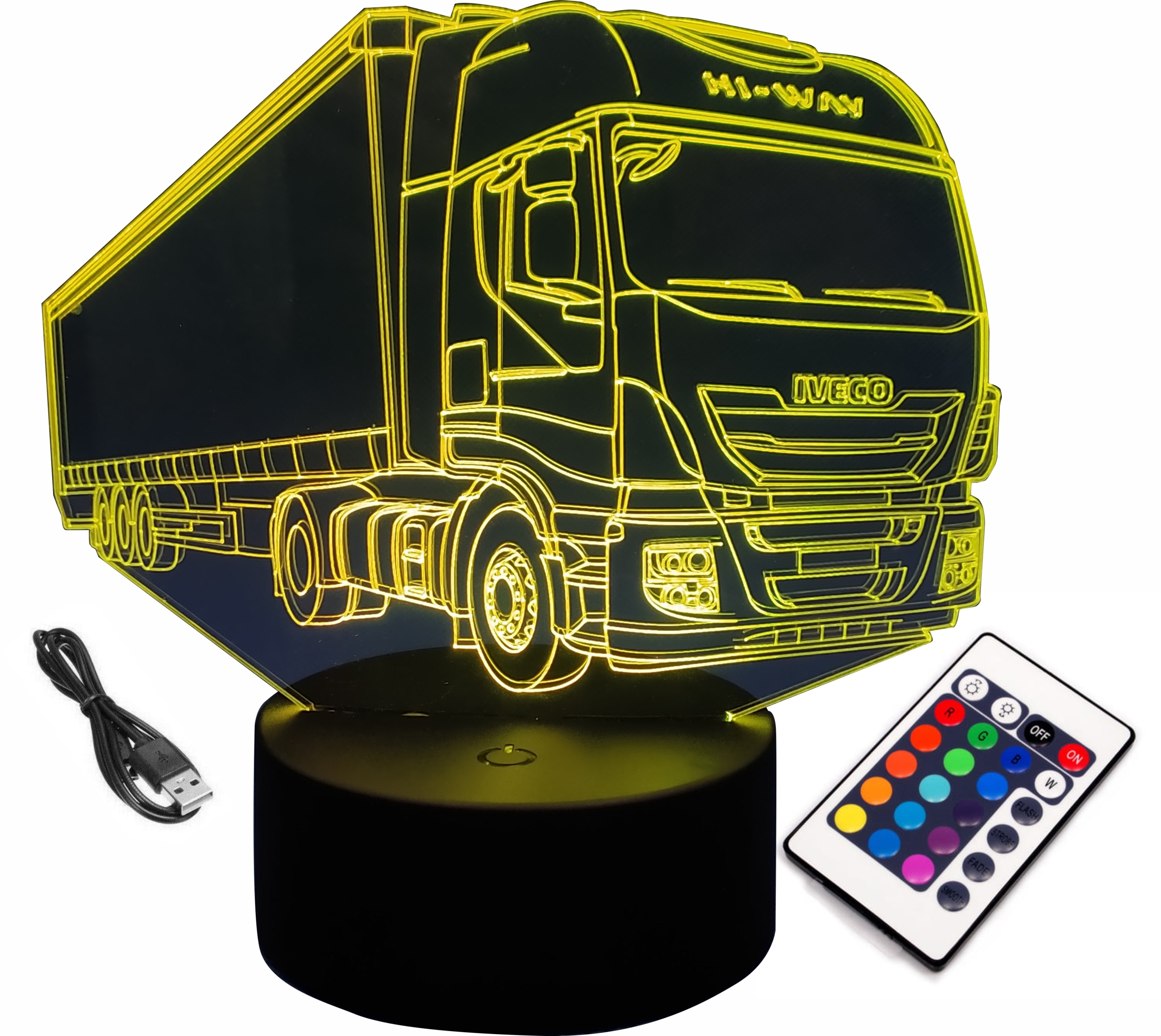 

Lampka 3D Led Gadżet Dla Kierowcy Tira Tir Iveco