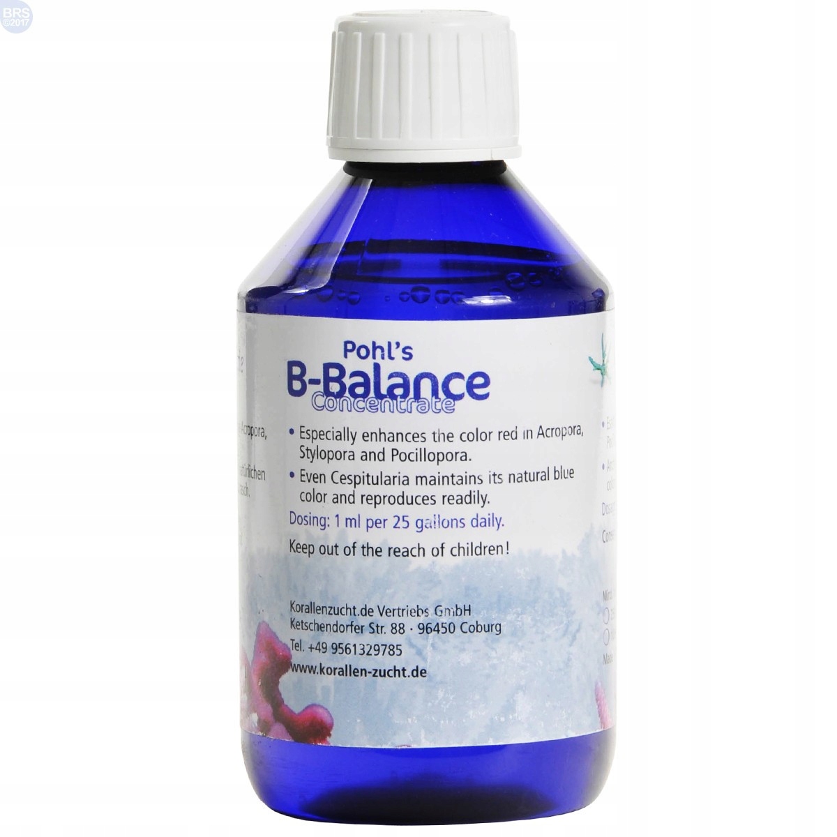 Levně Korallen Zucht Pohl"s B-Balance Concentrate 500 ml – mikroelementy pro kůru