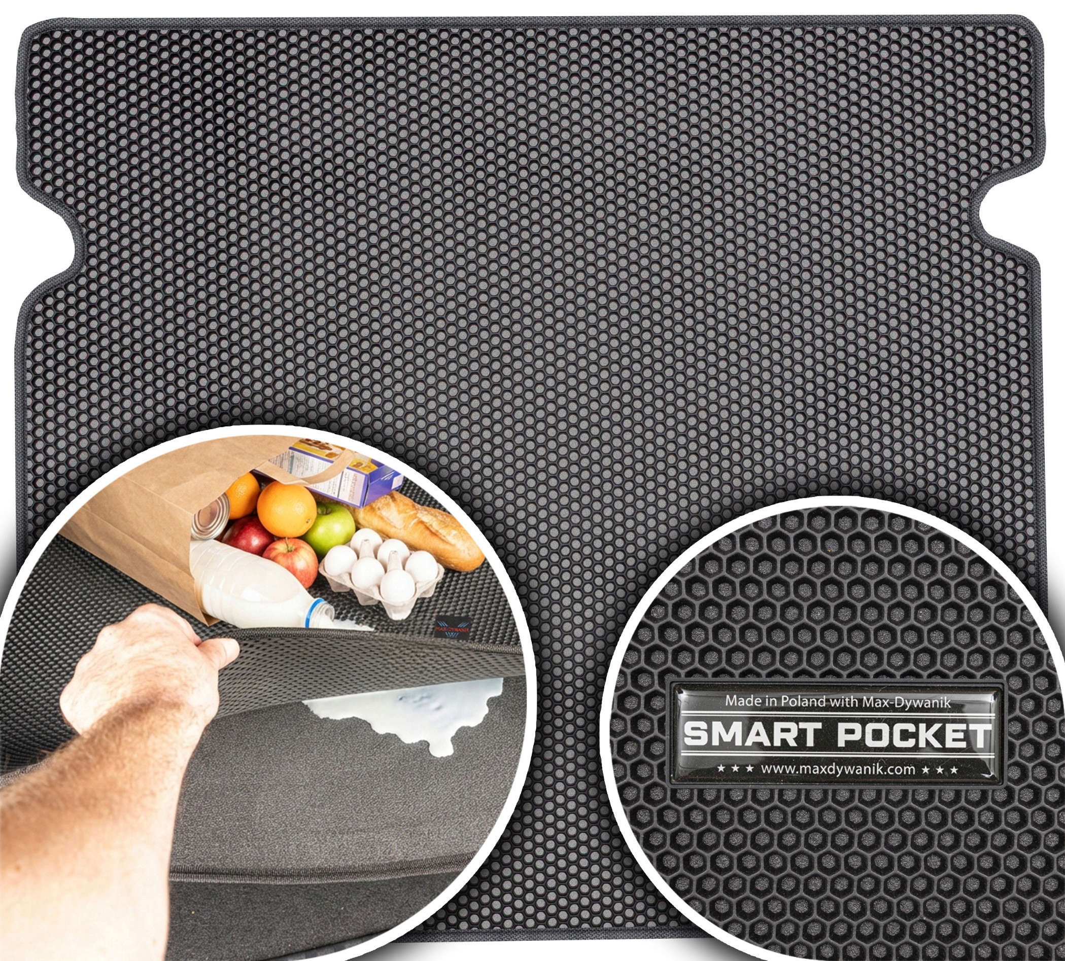 Fiat Stilo Kombi 2001-2007 Vložka do kufru Eva Smart Pocket