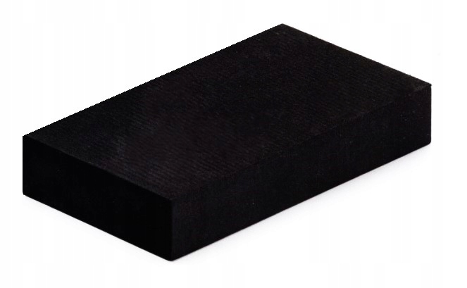 Klocek szlifierski piankowy Czarny Twardy Aspen 114 mm x 62 mm