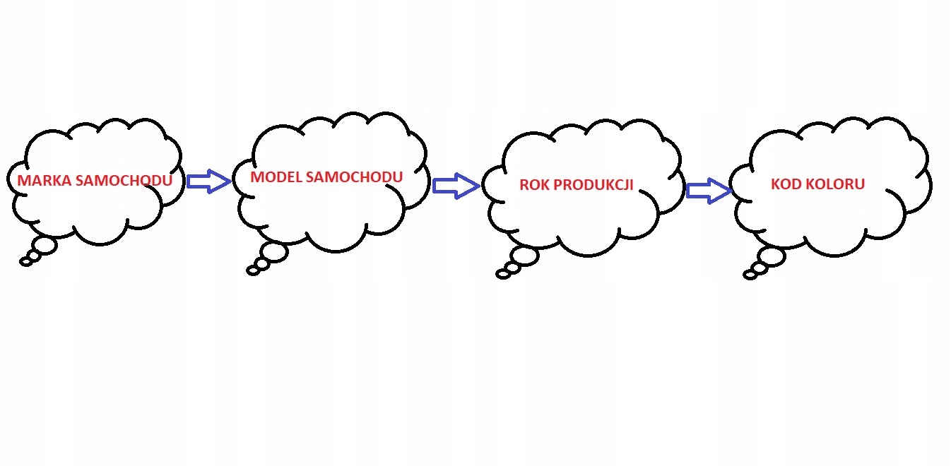 BMW LAKIER SAMOCHODOWY ZAPRAWKA KAŻDY MODEL 50ML Rodzaj zaprawki