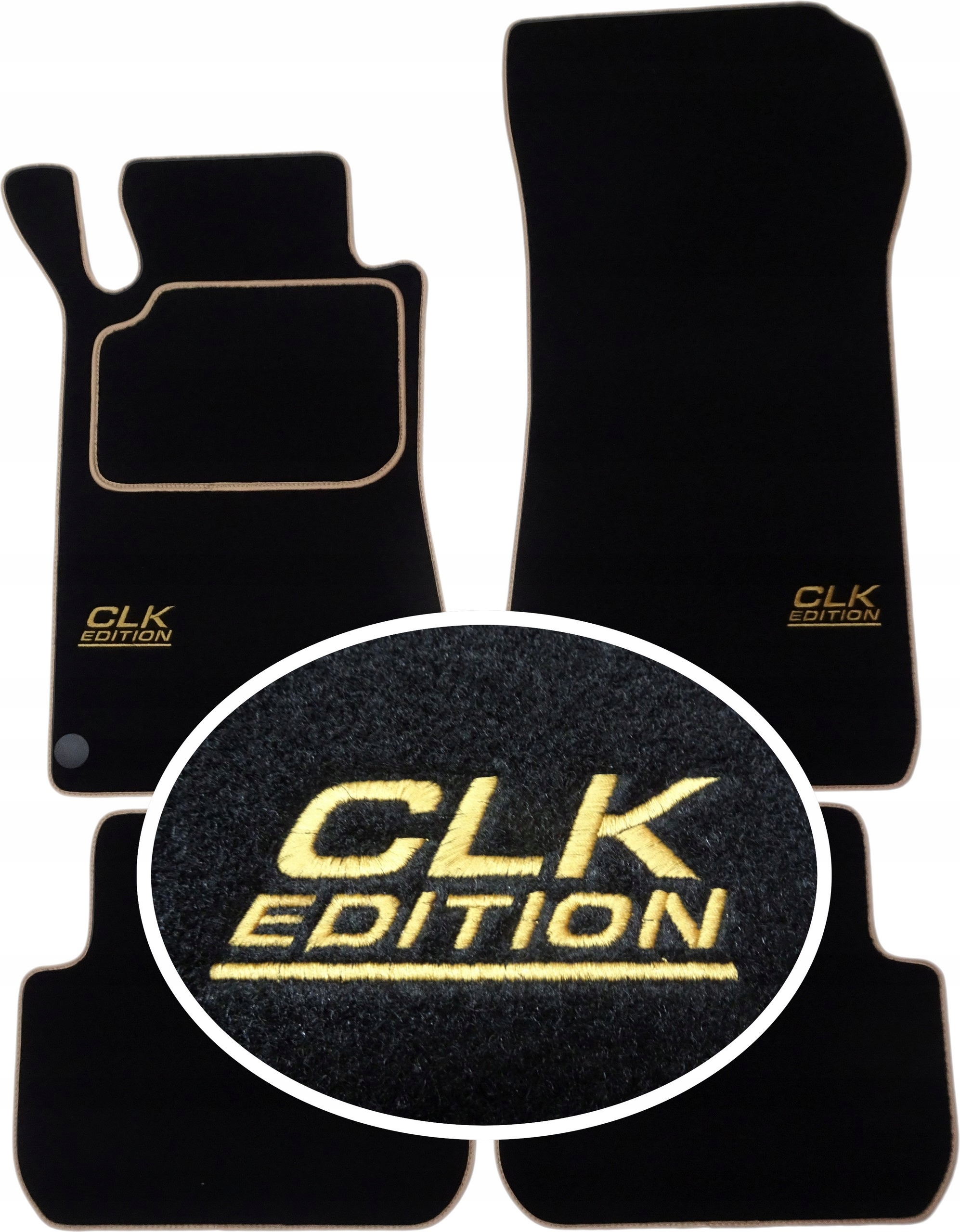 

Mercedes Clk W209 Dywaniki Classic Haft CH2