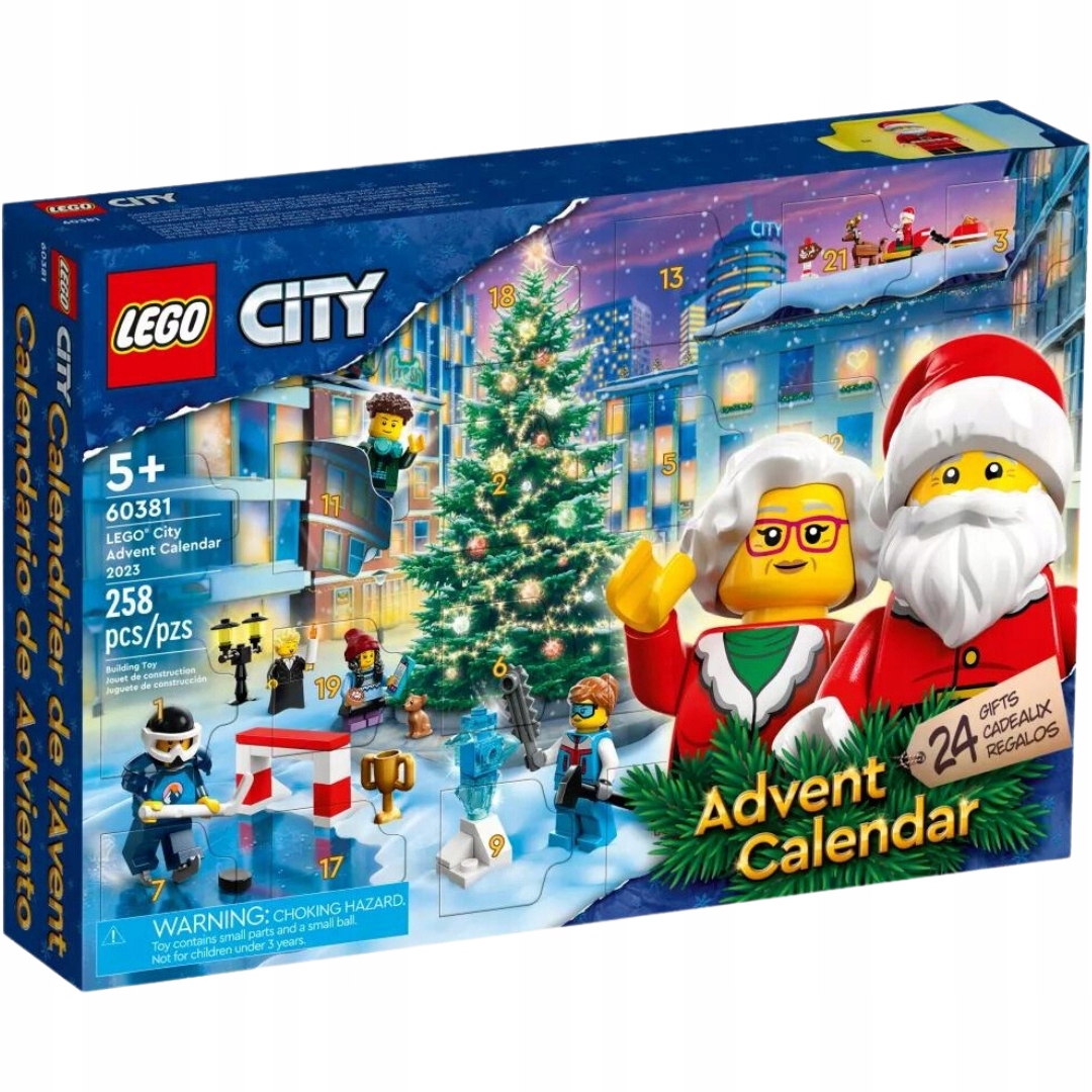 PREZENT DLA DZIECKA LEGO CITY KALENDARZ ADWENTOWY ZABAWKA 5-12 LAT Marka LEGO