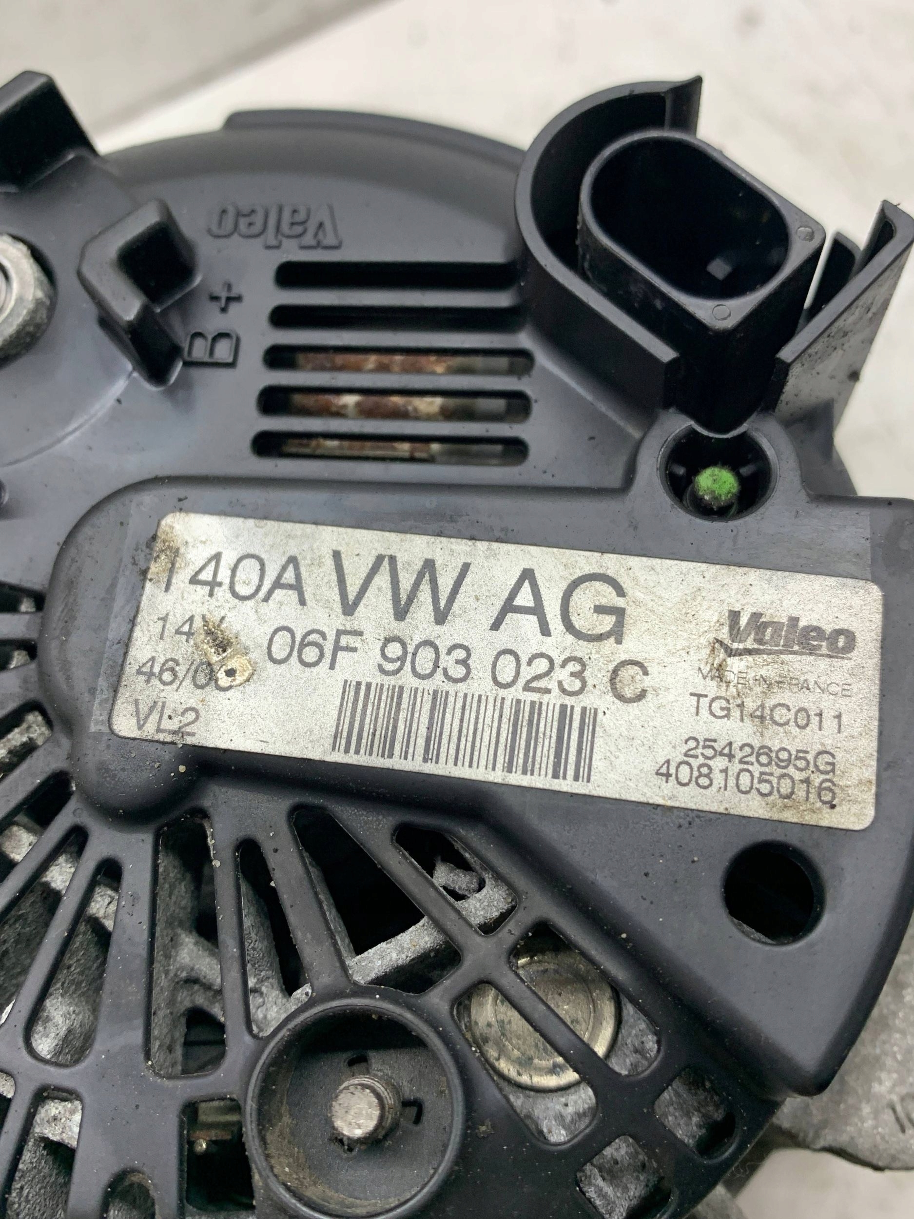 ALTERNATOR 06F903023C SKODA OCTAVIA II (2008-2013) 1.9 TDI