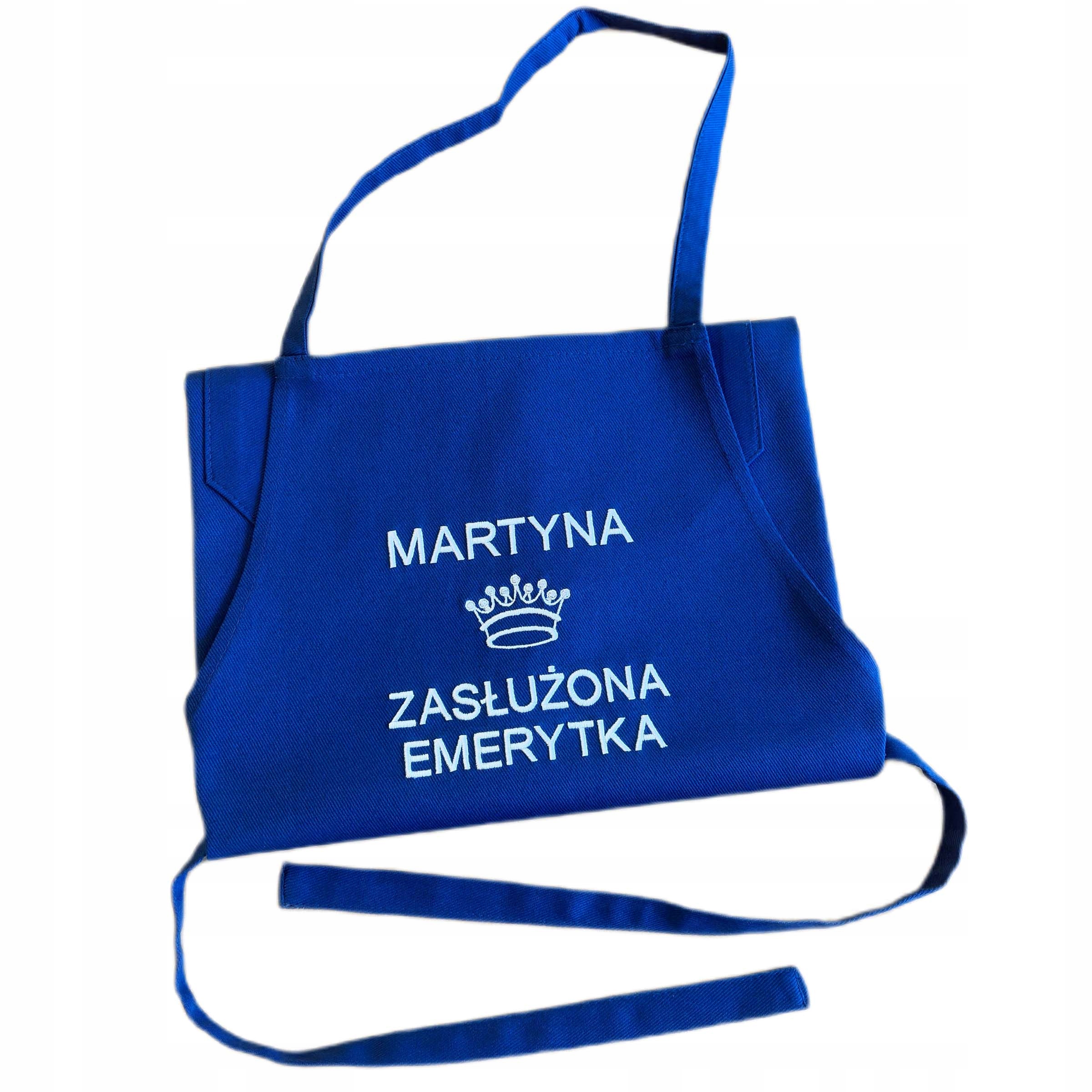Dárek pro Důchodkyni Důchodce u příležitosti odchodu do důchodu, Zástěra s výšivkou
