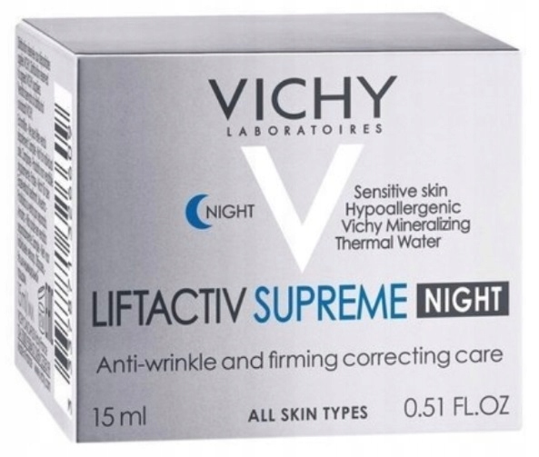 

Vichy Liftactiv Supreme Przeciwzmarszczkowy Na Noc