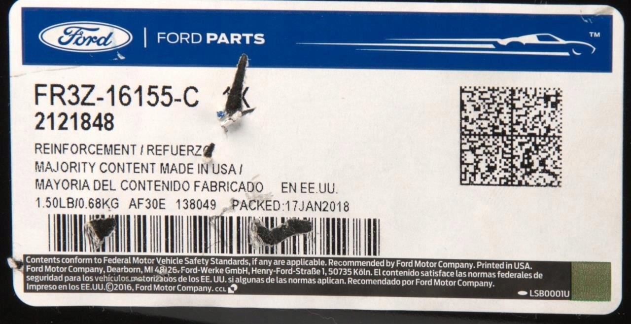 FARTUCH LEWY GORNY MUSTANG 2015 17 Parts manufacturer Ford original OE