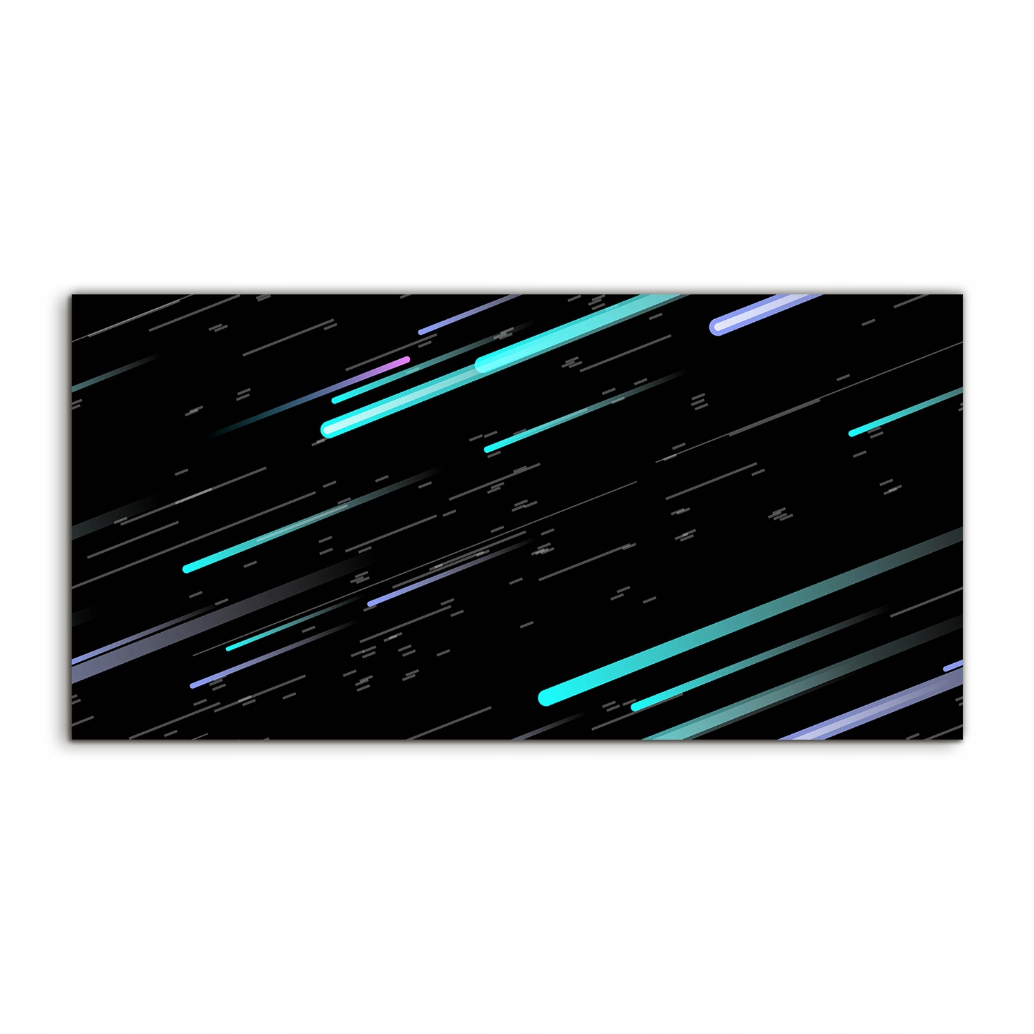 Akrylový obraz 140x70 s potlačou Art Neon Svetla