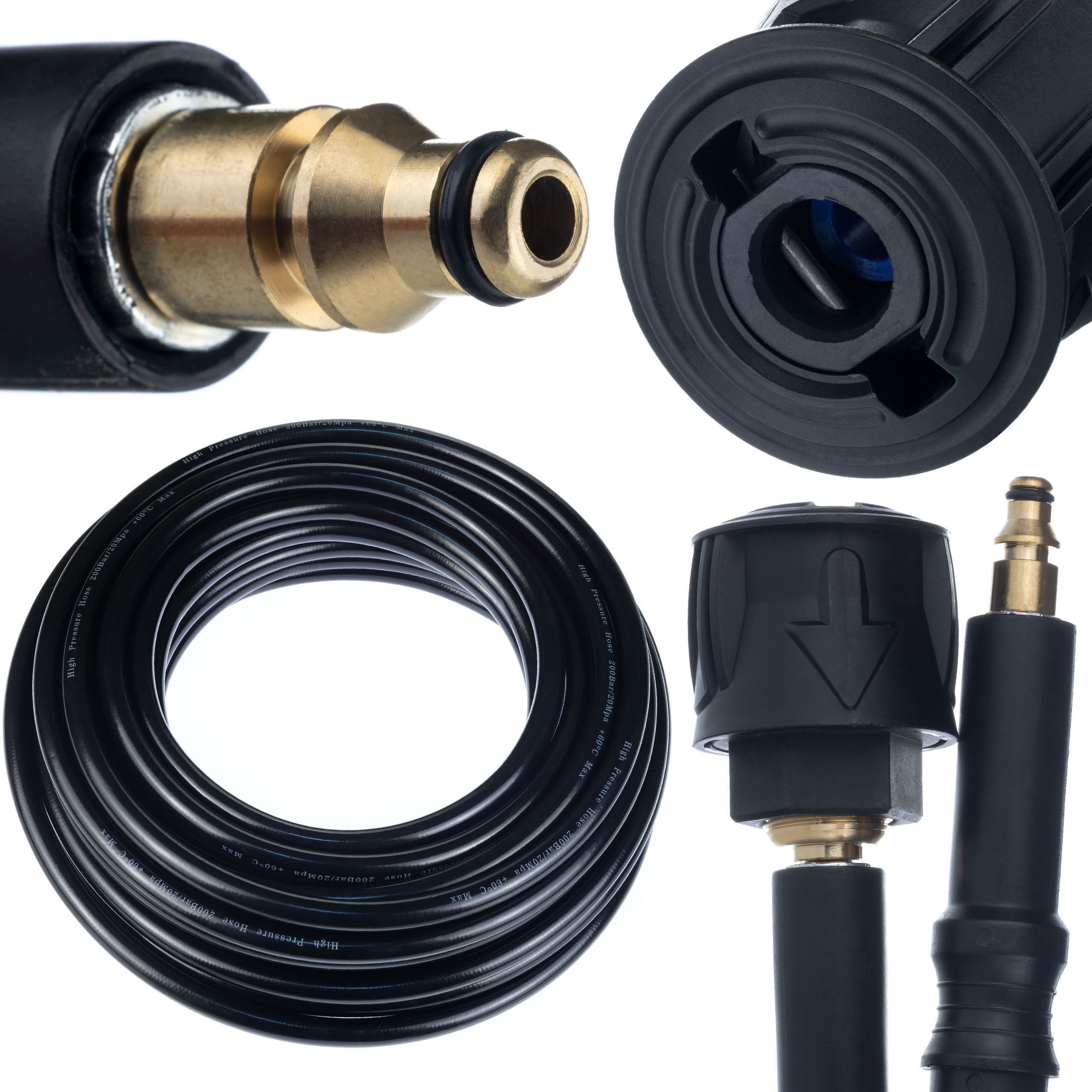 WĄŻ PRZEDŁUŻKA HQ 15M CLICK CONNECT MYJKA CIŚNIENIOWA STHIL NILFISK GERNI