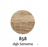 KUBIK PÓŁKA ŚCIENNA WISZĄCA DĄB SONOMA 30X30 Szerokość mebla 60 cm