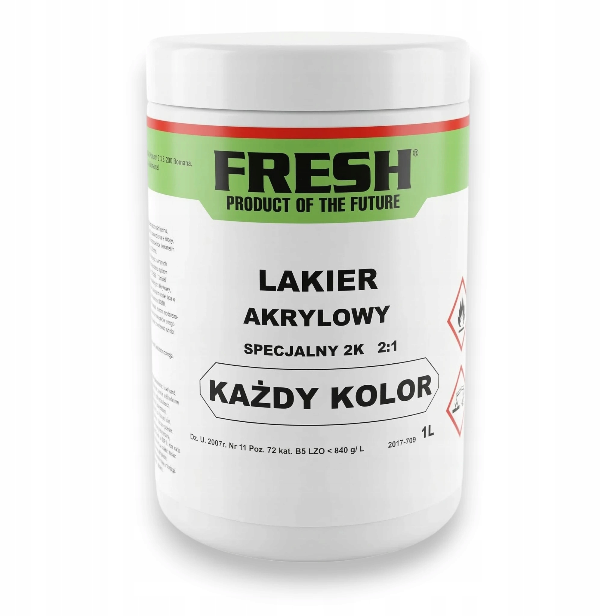 Lakier Akrylowy Peugeot Citroen Ewp 249 Bianco Banchisa 1L 1:0,5