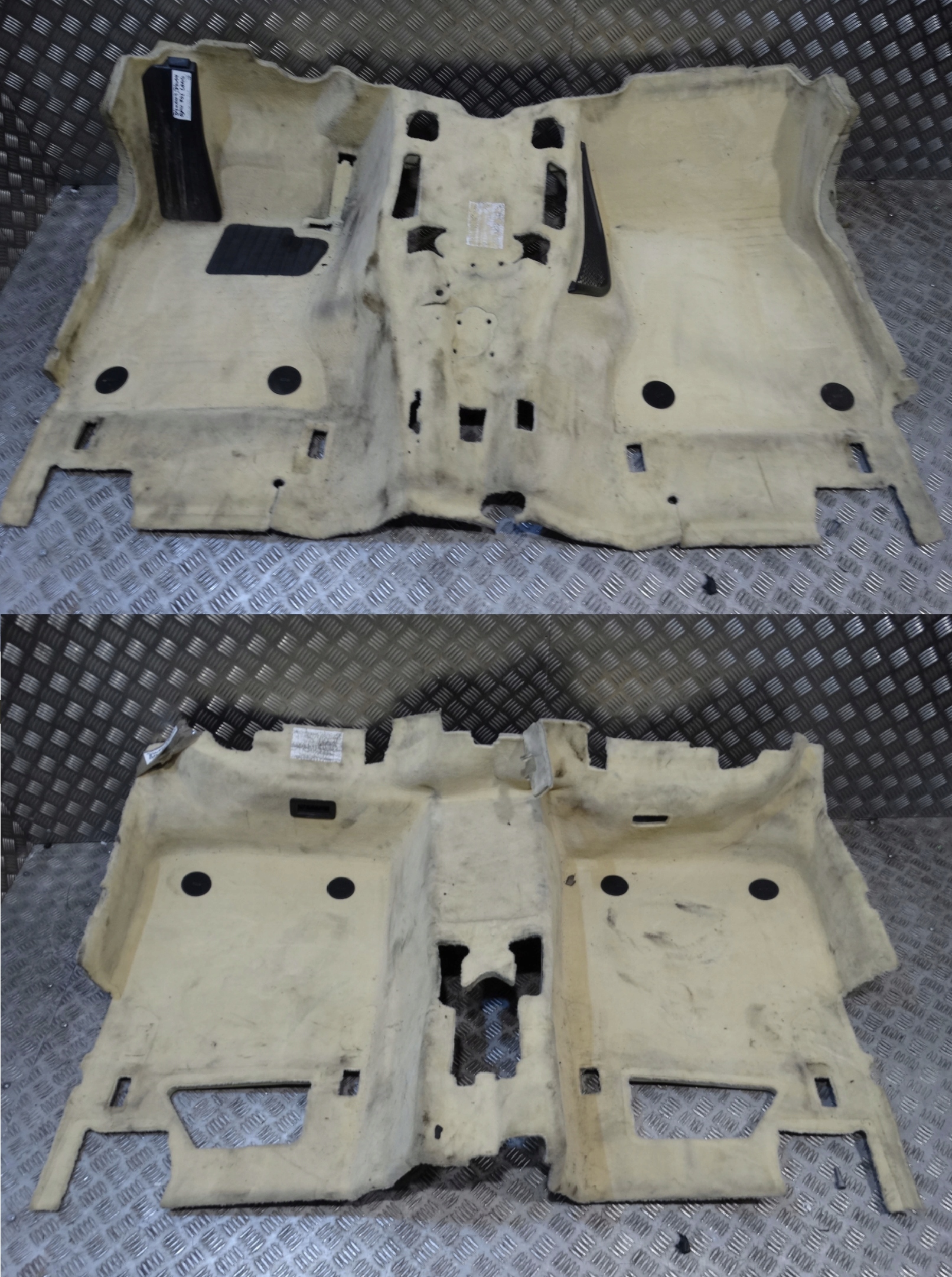 carpet DYWANY front + rear BMW F02 LONG 1