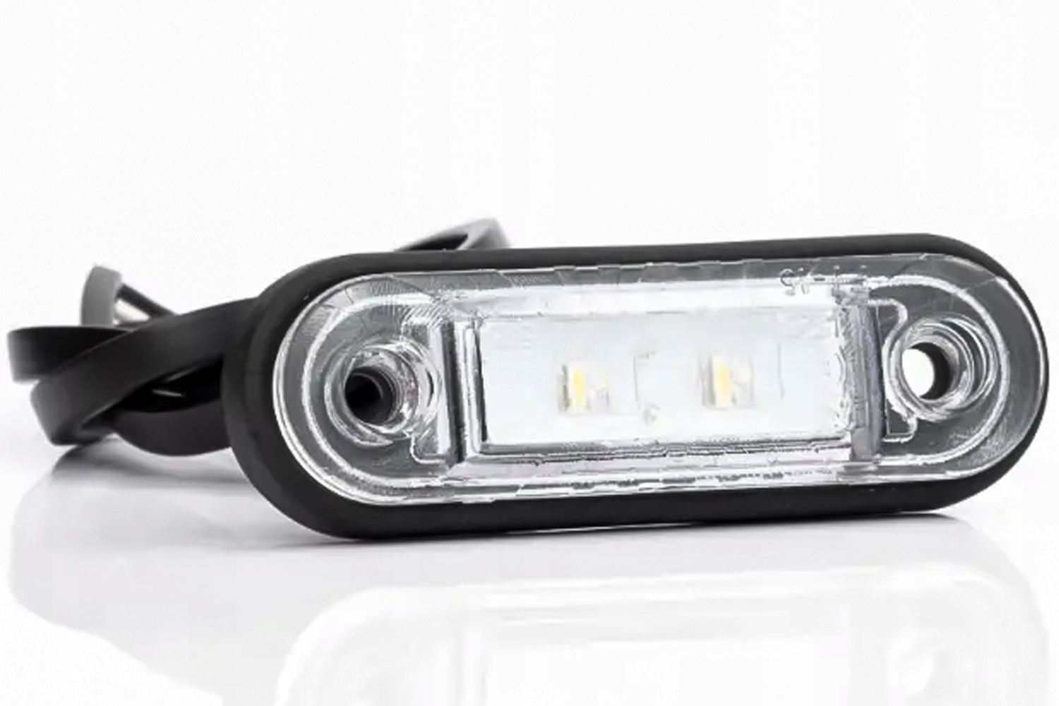 Lampa obrysowa FRISTOM FT-015 B LED biała z przewodem 0,5m EAN (GTIN) 5907556001565