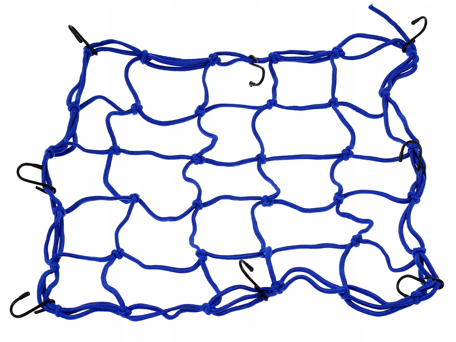 Siatka bagażowa na motor quad XL 40x40cm, kolory Stan opakowania oryginalne