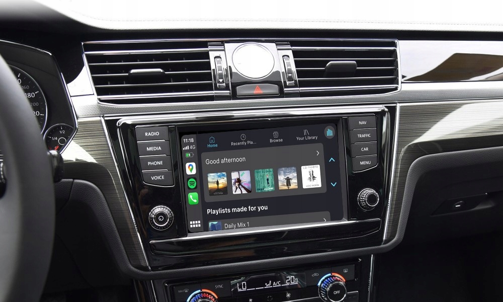 VW APPLE CARPLAY GOLF MK7, PASSAT, POLO Montaż niestandardowy