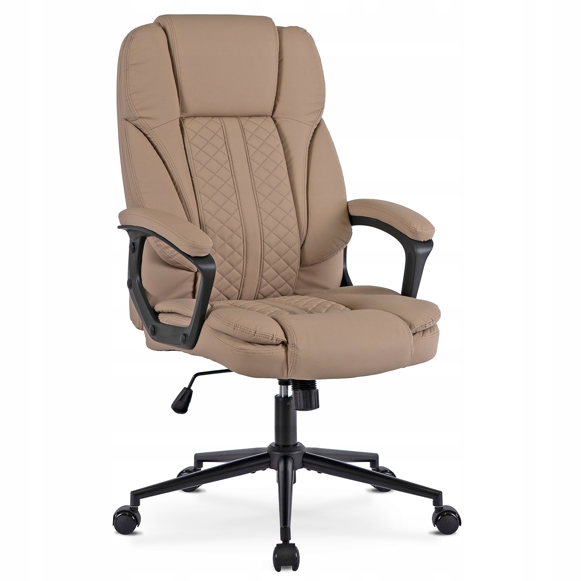 Kancelářská otočná židle Ergonomická židle K Psacímu Stolu Počítač Béžová Phonix