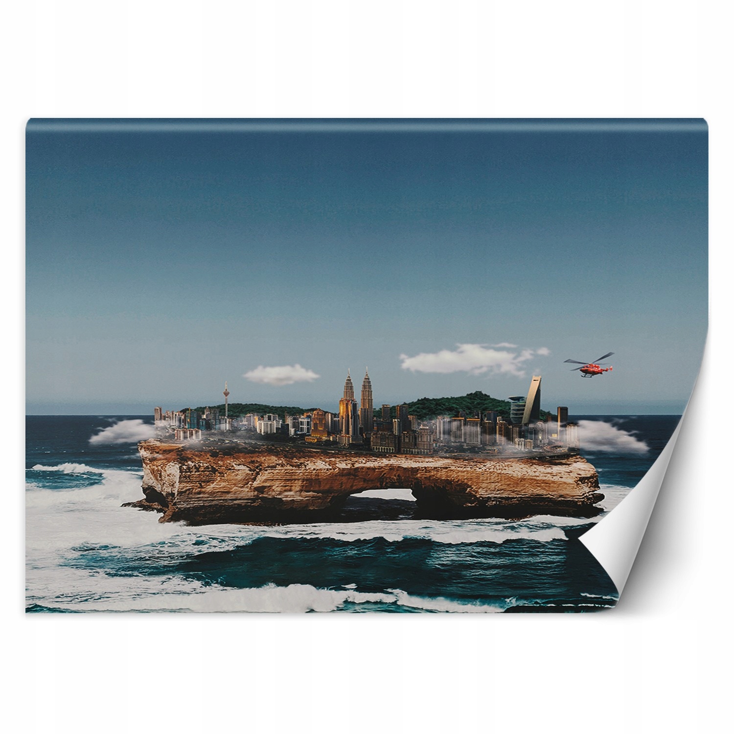 Fototapeta Město na oceánu Zehem Chong 100x70