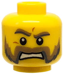 

Lego głowa główka figurki broda 3626bpb0639