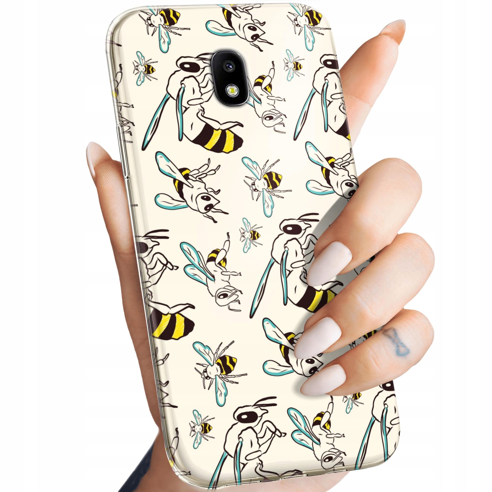 Etui Do Samsung Galaxy J3 2017 Owady Motyle Pszczółki Obudowa Case