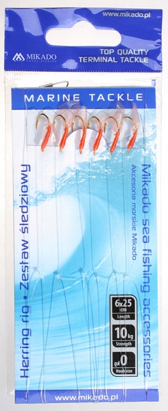 

Przywieszka Zestaw Śledziowy 6x25cm, hak 7 Mikado