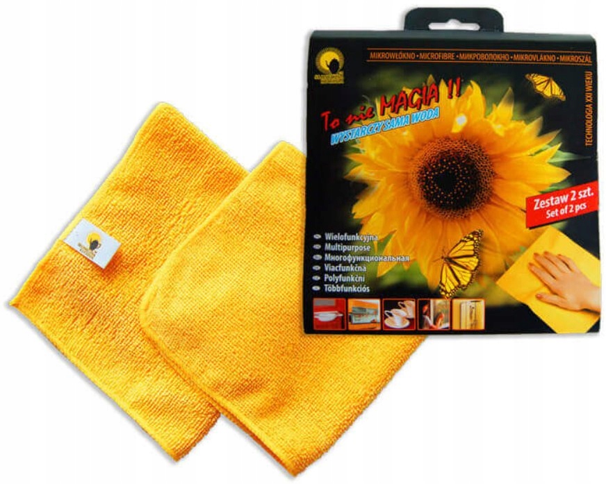 DUŻA ŚCIERKA ŚCIERECZKA Z MIKROFIBRY KUCHENNA UNIWERSALNA 32x32 2szt Rodzaj uniwersalny