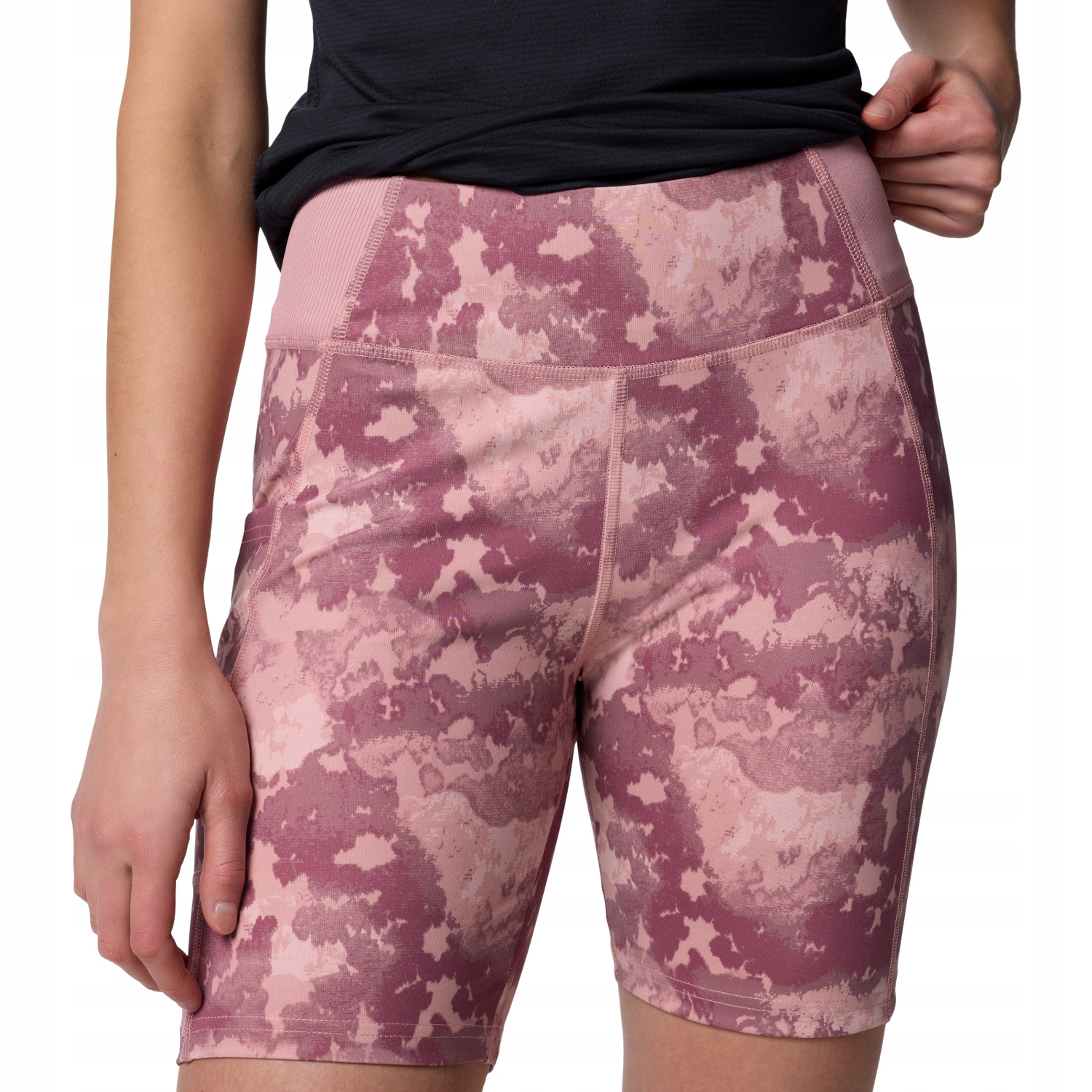 Dámské Polyester Kraťasy Columbia Boundless Trek 1/2 Tight [L] růžové