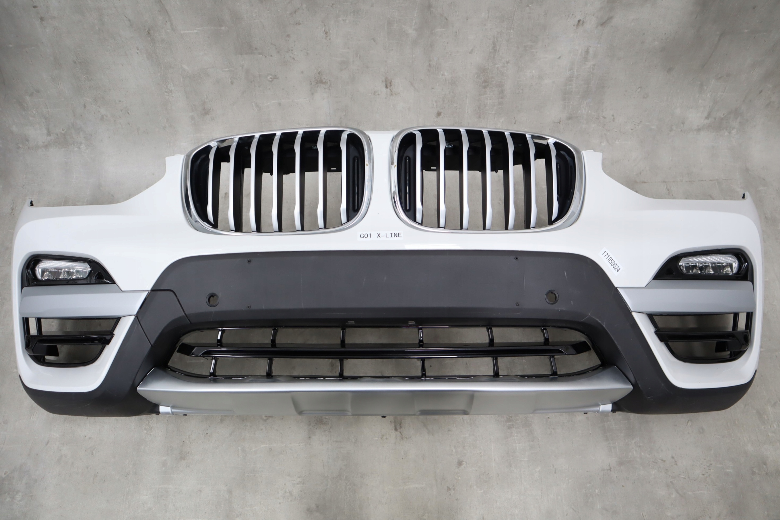 ZDERZAK BMW X3 G01 X LINE HALOGENY LED NA PDC PARK ASSIST