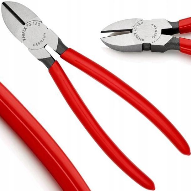 

Knipex Szczypce Tnące Boczne Obcinaczki 180 mm