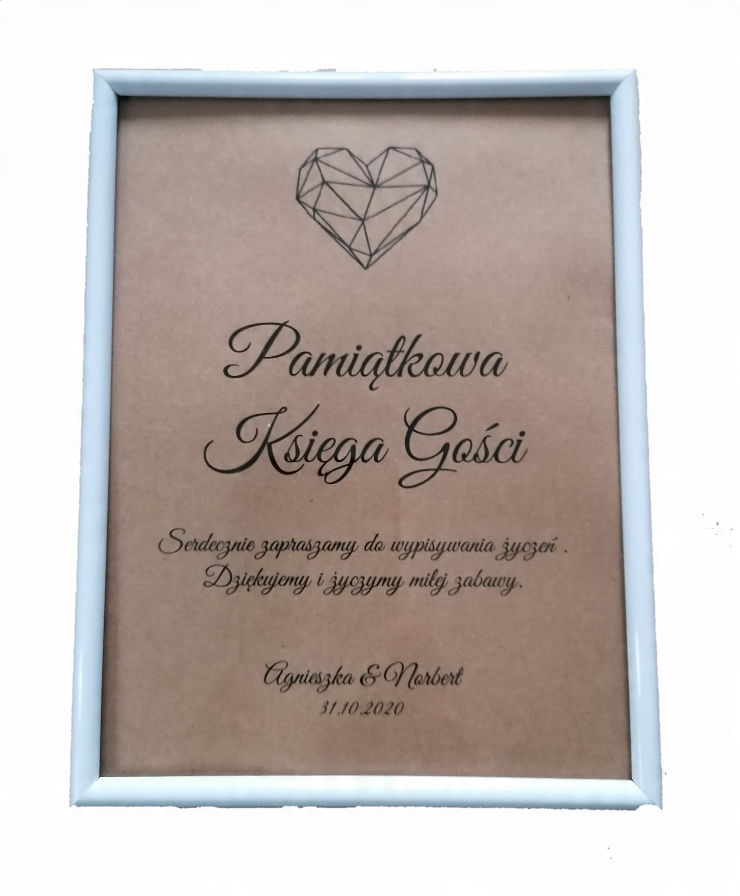 

Księga gości ramka