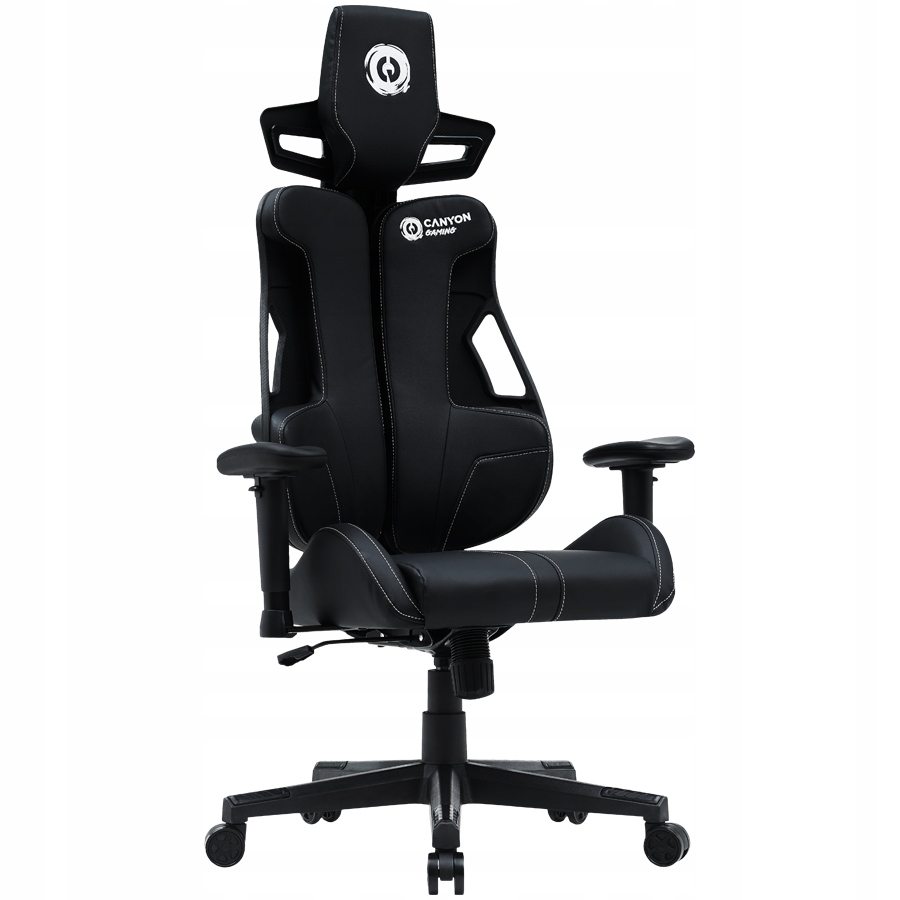 Canyon Herní židle Morphos ABCH01 černá, pohodlná a ergonomická
