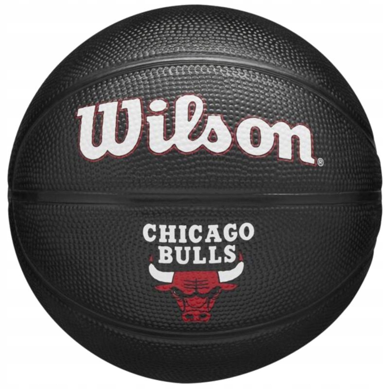 Piłka Wilson Team Tribute Chicago Bulls Mini Ball Jr WZ4017602XB - r. 3