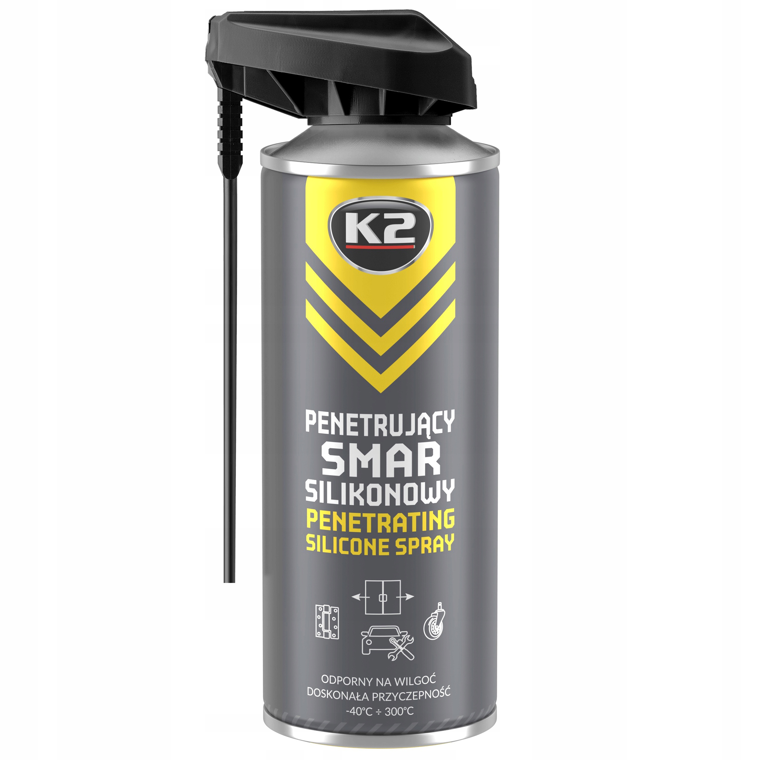K2 Smar Silikonowy 400 ML Bezbarwny