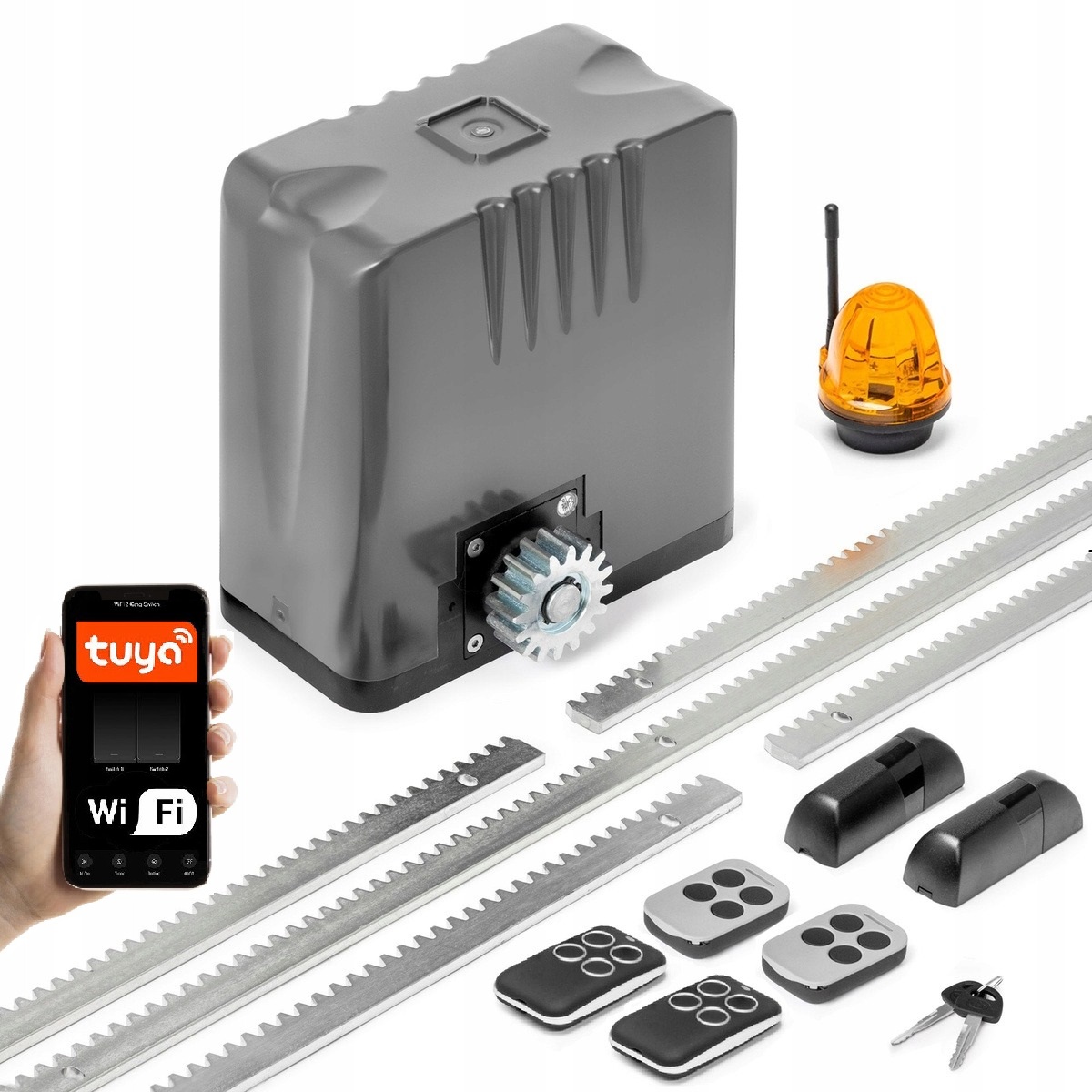 Pohon Na Posuvnú Bránu ARM1000 Sada 4 Diaľkových Ovládačov 6 m/1000 kg Wifi Batéria